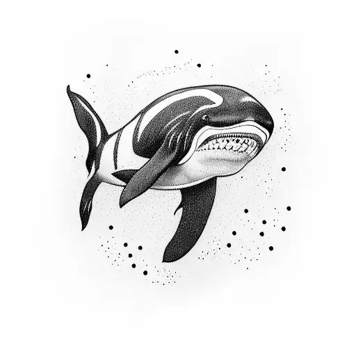 Scary Killer Whale