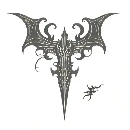 The Logo Of A Black Metal Band Medieval