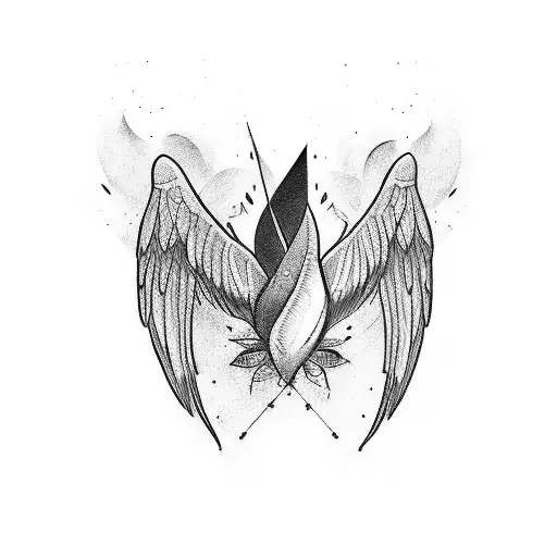 Wing That Is Elegant And Loose