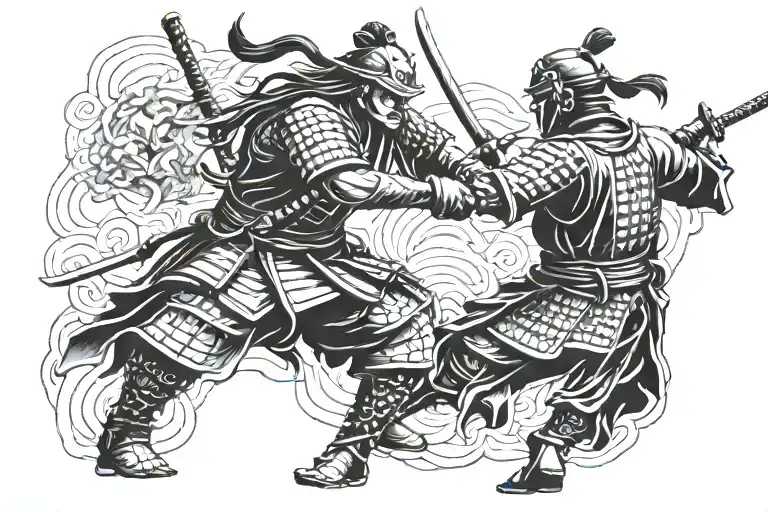 Samurai Fighting