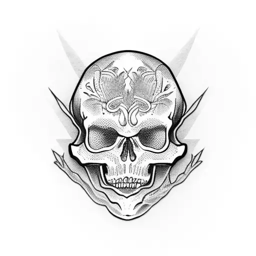 Skeleton In A Kimano