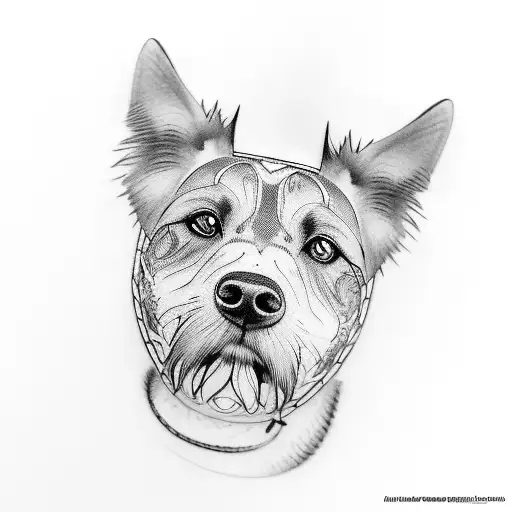 A Realistic Portrait Of A Perro De Agua