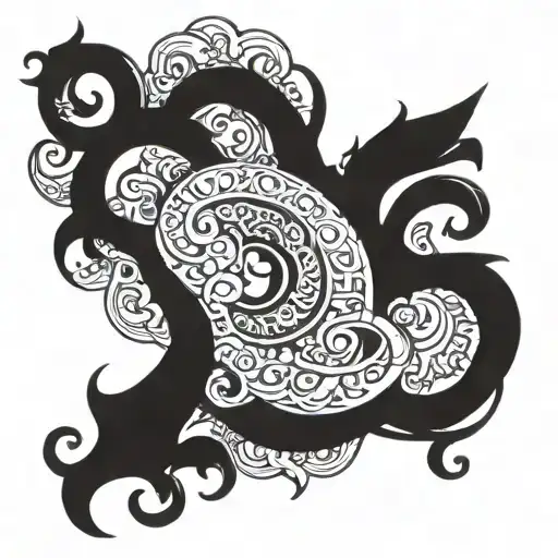 Serenity Prayer Symbol Made Entirely Of Intricate