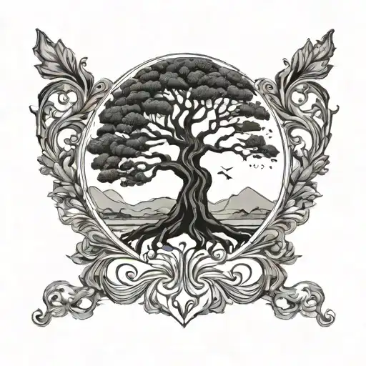 Buddhist Tree Of Life