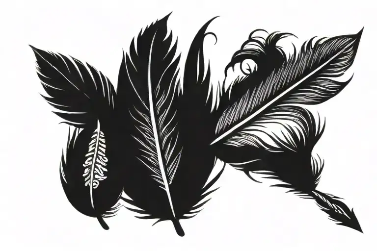 Feather And Fire Motes