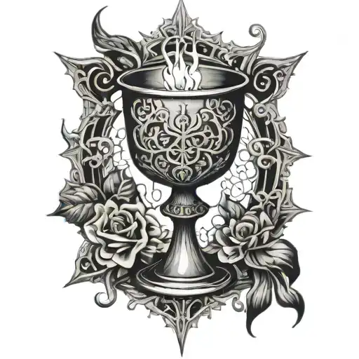 Dark Gothic Chalice
