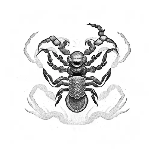 Scorpion Fighting Demons