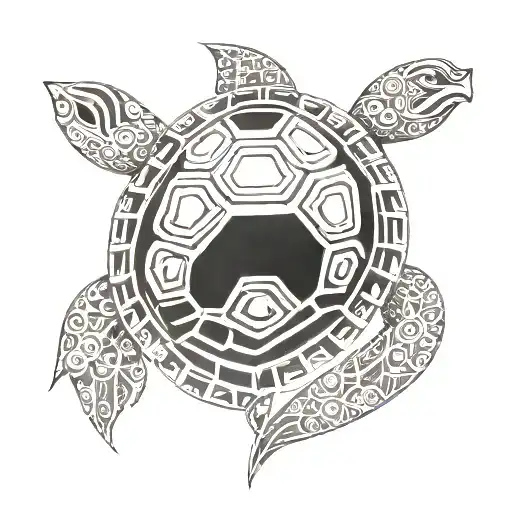 Turtle Tattoo Designs Maori