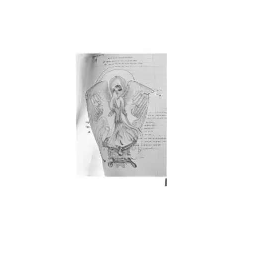 A Drawing Of An Angel