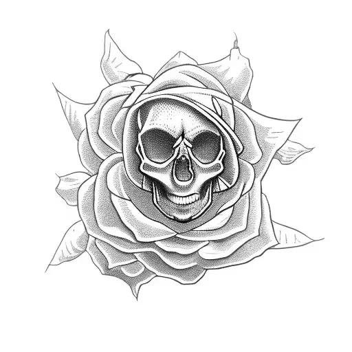 Skull Rose Wrench Spark Plug