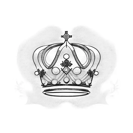 One Very Simple Crown Fine Line Style