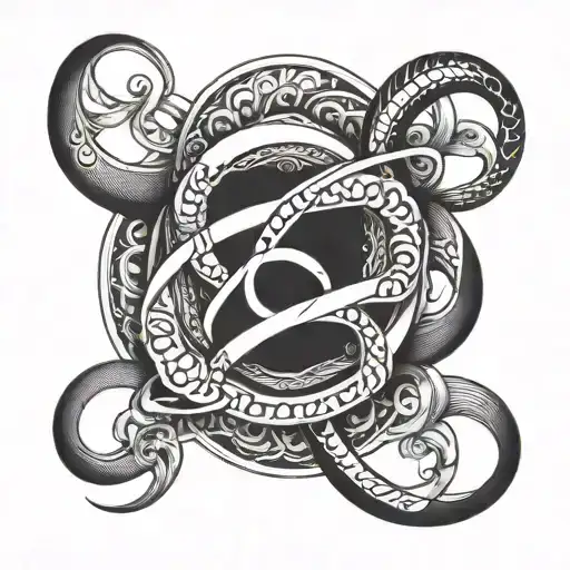 Infinity Symbol 7 Incorporated Within