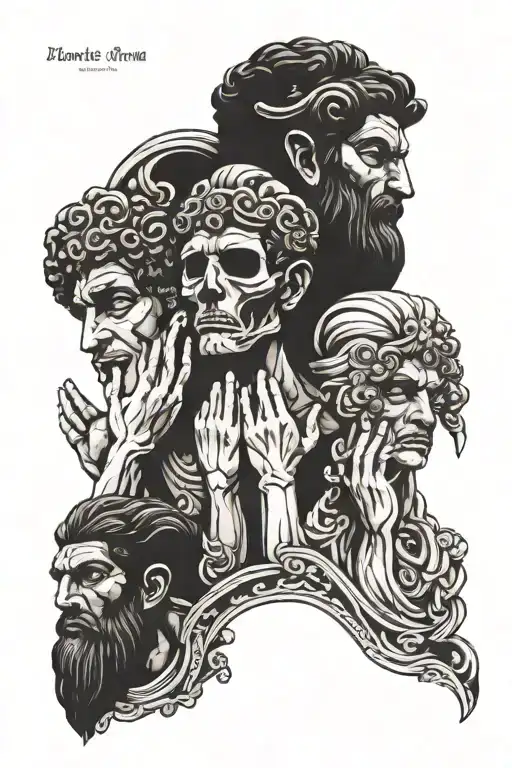 Speak No Evil See No Evil Hear No Evil Greek Statue