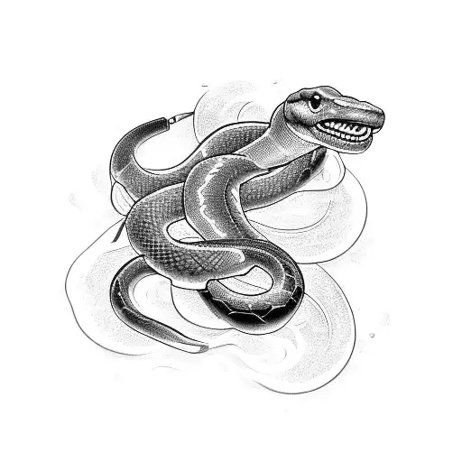 Combine A Classic Video Game Controller With A Snake