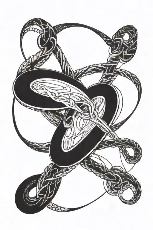 Date 27 7 Infinity With A Thread And A Needle At The End