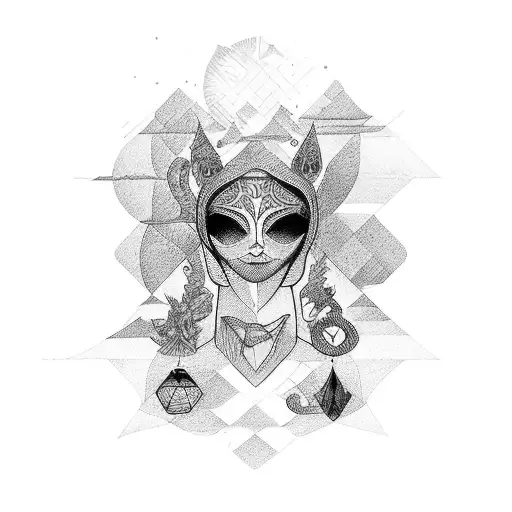 Wise And Beautiful Woman Traveling The World