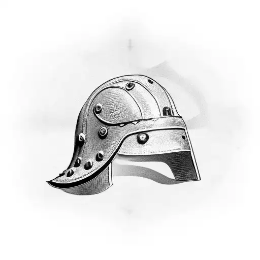 Roman Helmet Amongst Poppy's