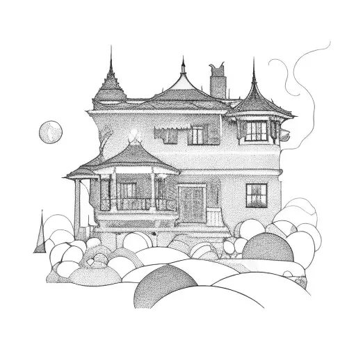 Aesthetic Animated House