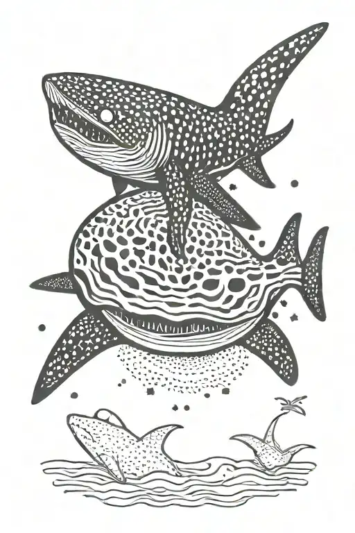 Whale Shark In Universe