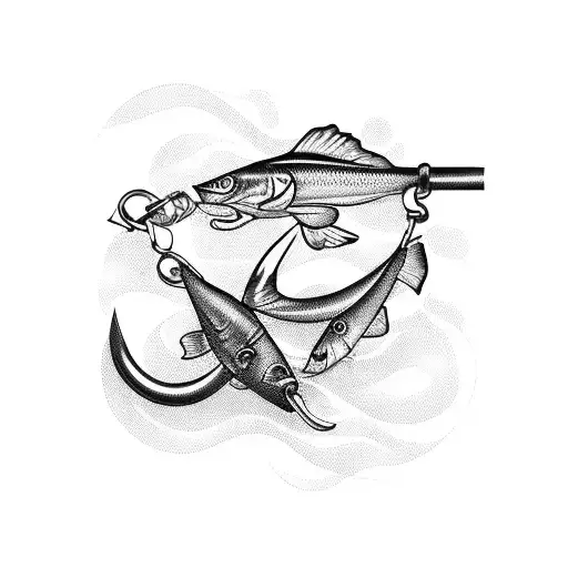 Money On A Fishing Hook