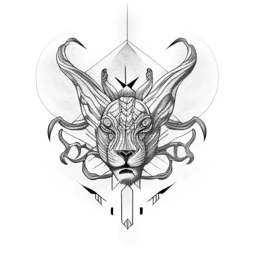 7 Arm Stripes Different Width