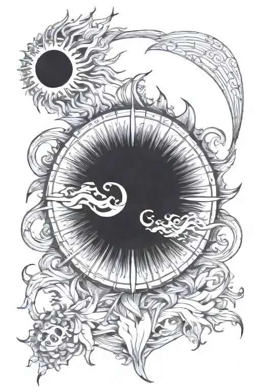 The Embodiment Of The Sun Shining