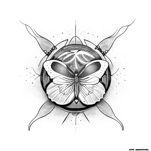 Planet With Butterfly