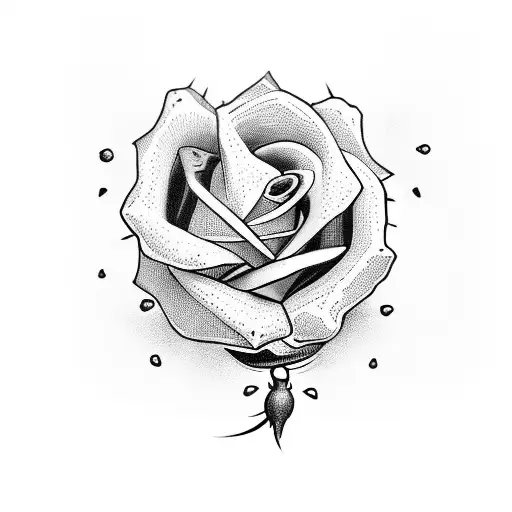 3 Legs Of Man With Yorkshire Rose