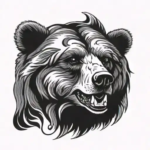 Roaring Bear Head
