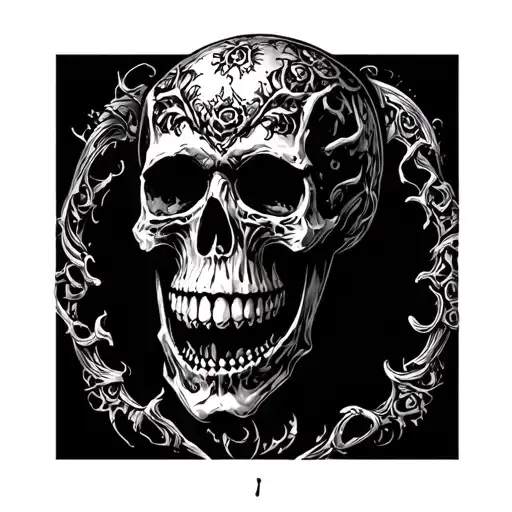 Lots Of Skulls Arm Sleeve