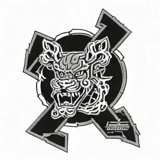 Husker Block N Black Red Highlights