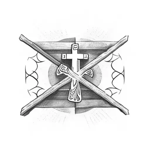 Crosses With Bible Quote