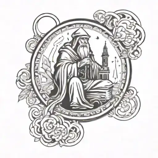 The Hermit Tarot Card