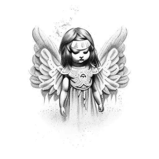 Angel Caido Painting Cabane