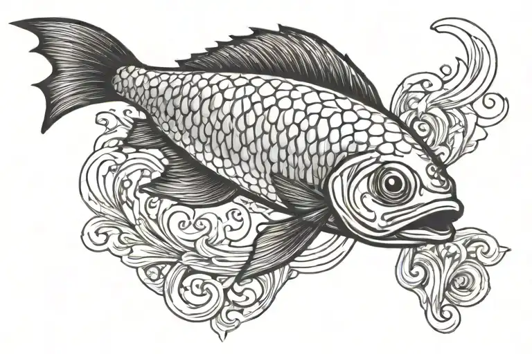 A Skateboarding Fish