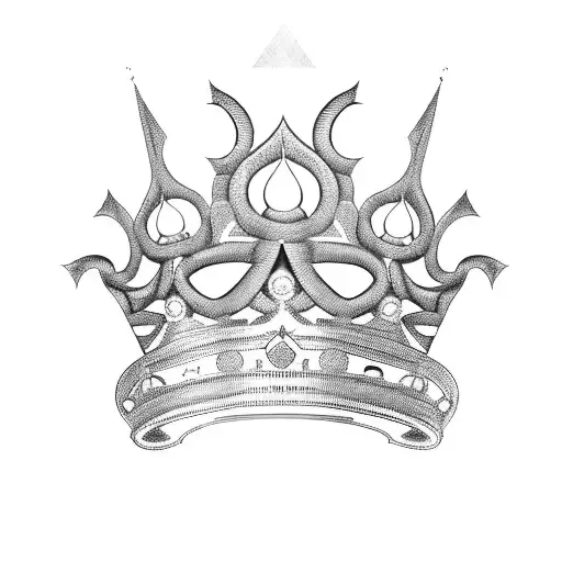 A Majestic Crown Intertwined With The Santiago Skyline