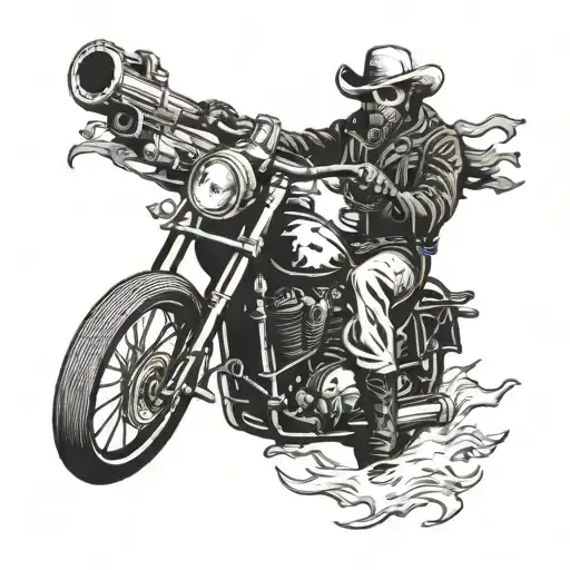 Ghost Riderwith Gun