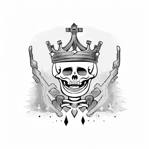 Sad Skeleton Heavy Is The Crown