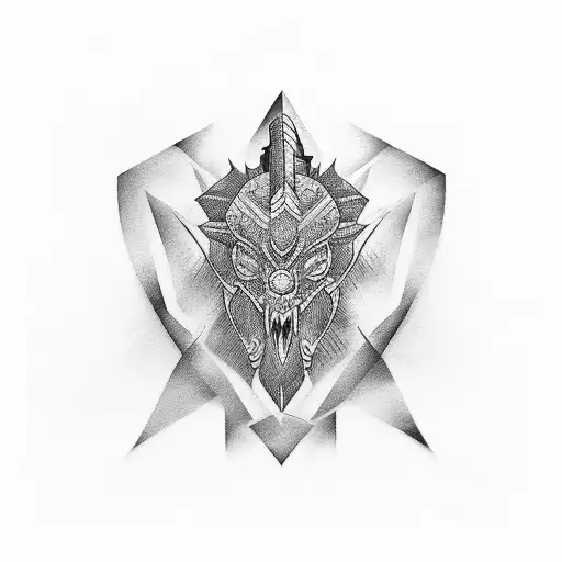 Neotribal With Shading Adapted To A Female Hip