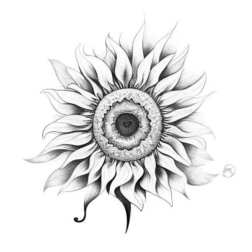 Sunflower With Grandad