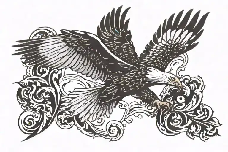 Eagle Flying