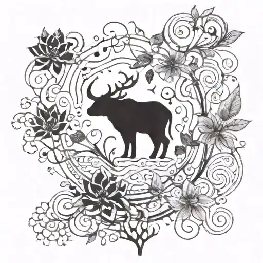 Incorporate A Meaningful Lyric Into A Design Symbolizing Growth And Progress