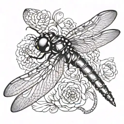 Dragonfly Cute Sexy For Under Bust