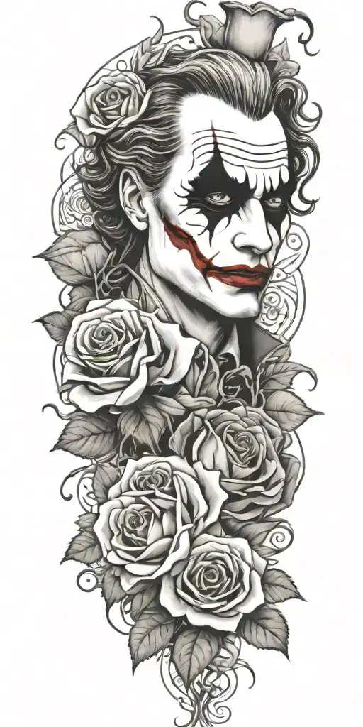 Joker Real Madrid Roses Growing