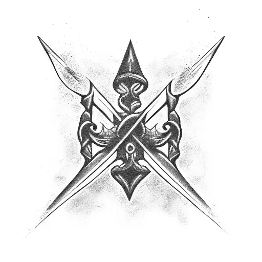 2X2 Trident With Water