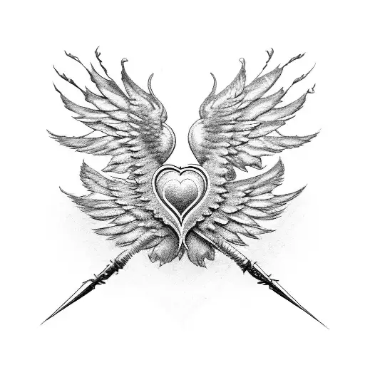 Love Talisman With Wings