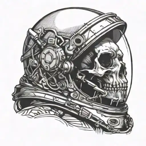 Astronaut Skull