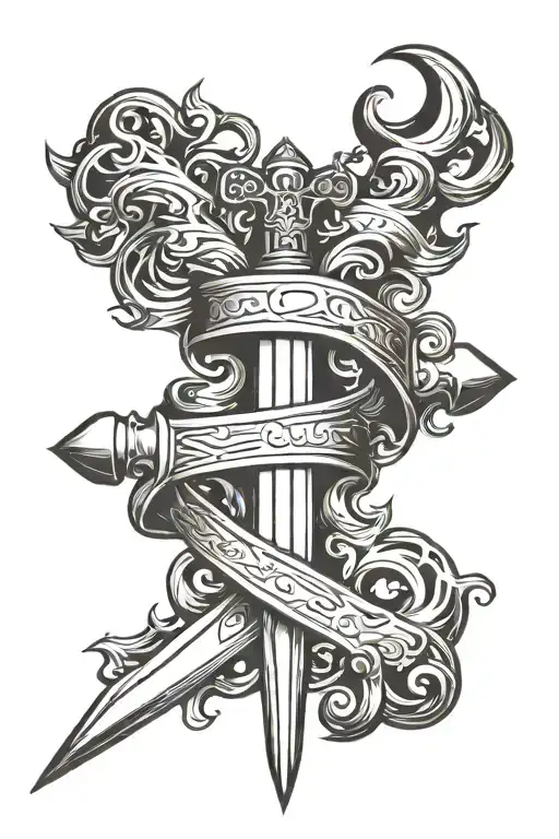 Sword But The Hilt Is A Semi Colon