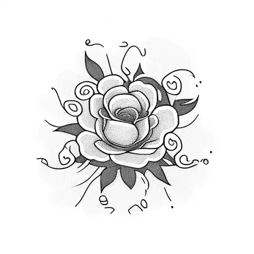 A Coffee Cup Filled With Blooming Flowers