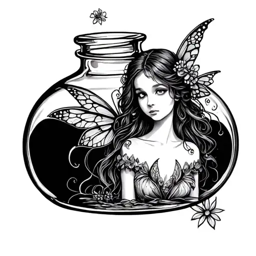 Fairy In A Bottle